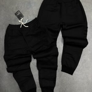 Black Designer Joggers
