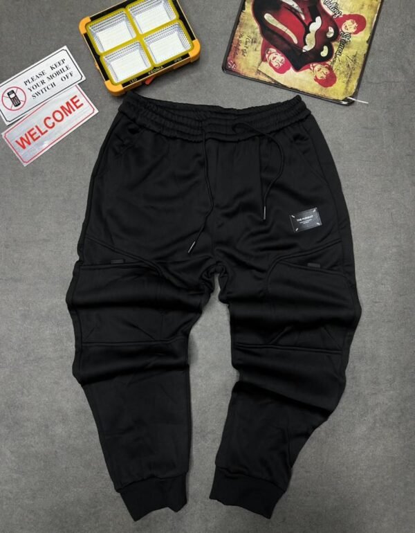 Black Designer Joggers