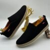 Timberland Suede Tassel Loafers – Black