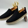 Timberland Suede Tassel Loafers – Black